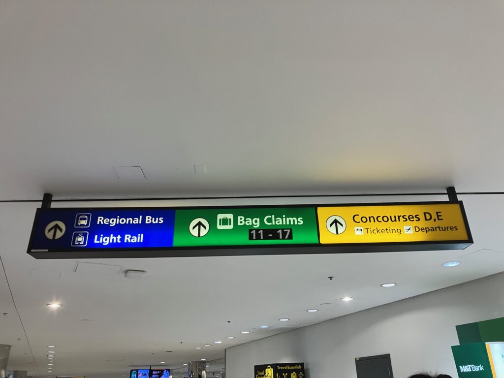 ボルチモア(baltimore)空港-2